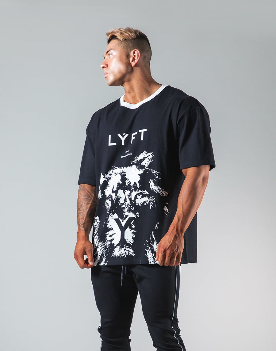 Lion Big T-shirts - Black – LÝFT