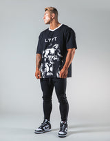 Lion Big T-shirts - Black