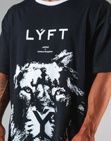 Lion Big T-shirts - Black