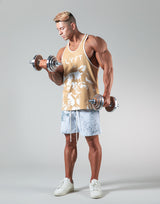 Lion Training Tanktop - Beige