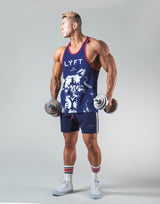Lion Training Tanktop - Navy