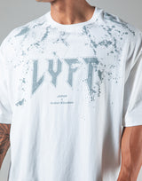 Splash Punk Logo Big T-Shirt "Wide Body" - White