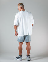 Splash Punk Logo Big T-Shirt "Wide Body" - White