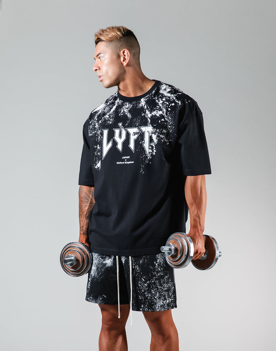 Splash Punk Logo Big T-Shirt "Wide Body" - Black