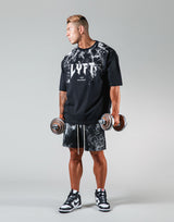 Splash Punk Logo Big T-Shirt "Wide Body" - Black