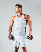 <transcy>Dumbbel Logo Training Tanktop- Gray</transcy>