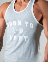 <transcy>Dumbbel Logo Training Tanktop- Gray</transcy>