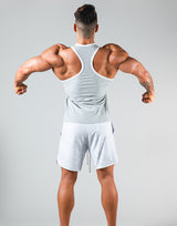 <transcy>Dumbbel Logo Training Tanktop- Gray</transcy>