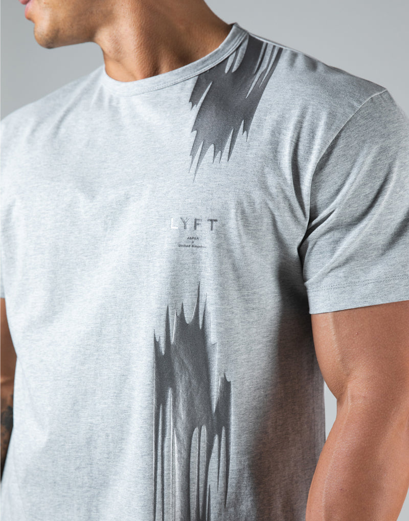 <transcy>2Way Brush Line Standard T-Shirt --Grey</transcy>