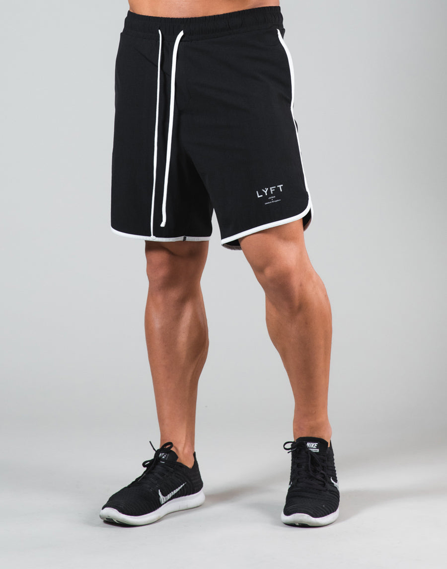 Piping Active Shorts - Black – LÝFT