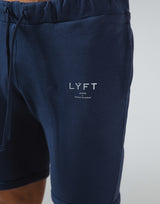 2Way Stretch Sweat Shorts - Navy