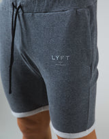 <transcy>2Way Stretch Sweat Shorts --Dark Gray</transcy>