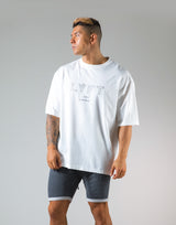 <transcy>Outline Logo Big T-Shirt "Wide Body" --White</transcy>
