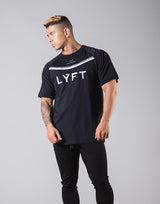 Round Separate Standard T-shirts - Black