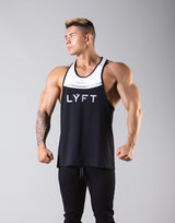 Round Separate Training Tanktop - Black