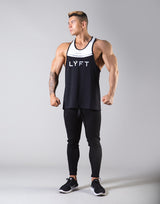 Round Separate Training Tanktop - Black