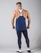 Round Separate Training Tanktop - Navy