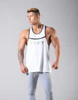 Round Separate Training Tanktop - White