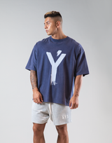 Brush Ý Vintage Big T-Shirts  "Wide Body" - Navy