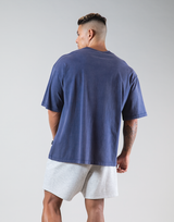 Brush Ý Vintage Big T-Shirts "Wide Body" - Navy