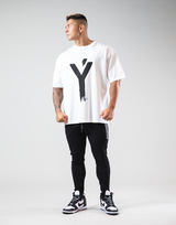 Brush Ý Vintage Big T-Shirts "Wide Body" - White