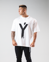 Brush Ý Vintage Big T-Shirts "Wide Body" - White