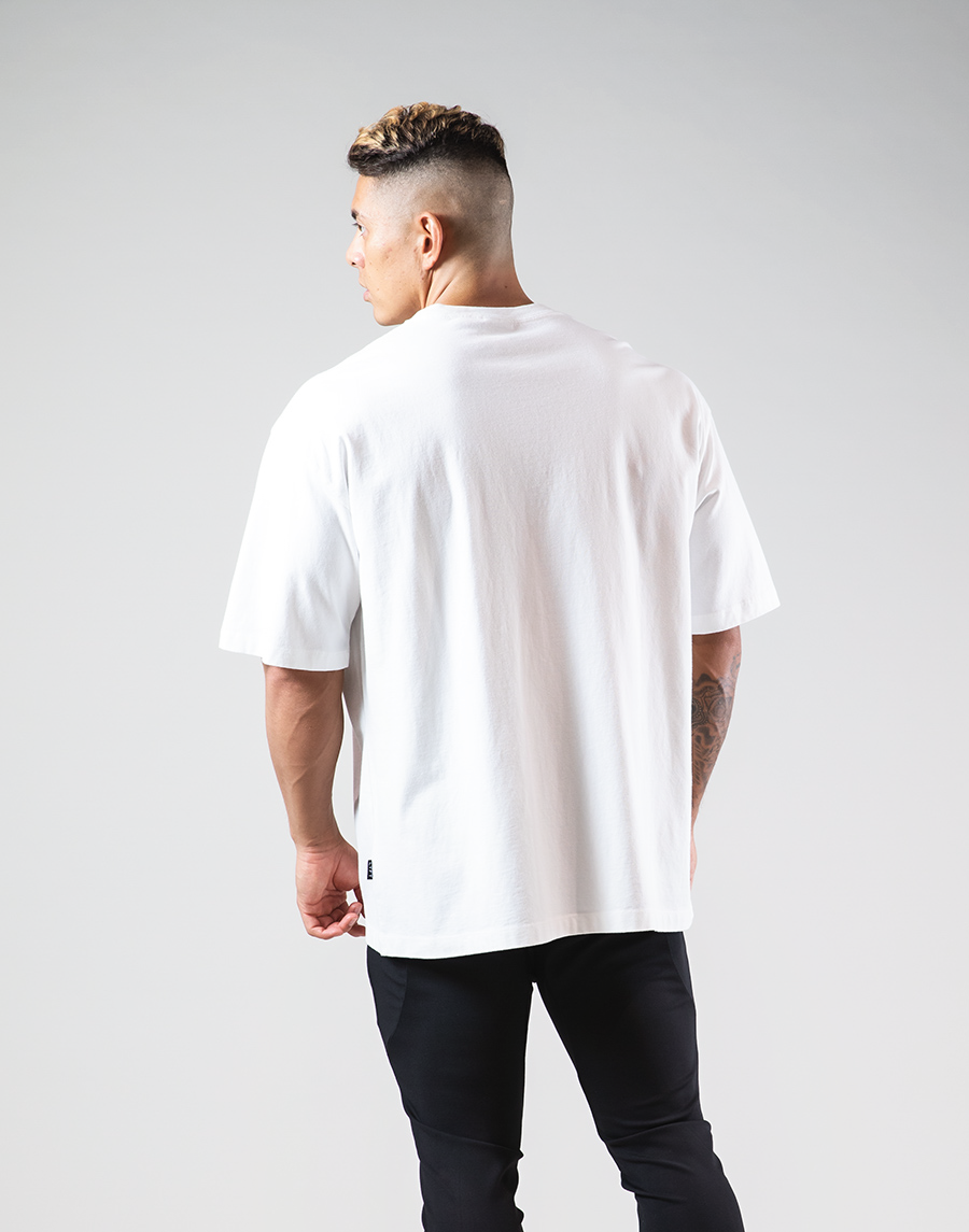Brush Ý Vintage Big T-Shirts "Wide Body" - White
