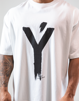 Brush Ý Vintage Big T-Shirts "Wide Body" - White