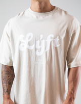 Old Logo Big T-Shirts "Wide Body" - Beige