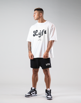 Old Logo Big T-Shirts "Wide Body" - White