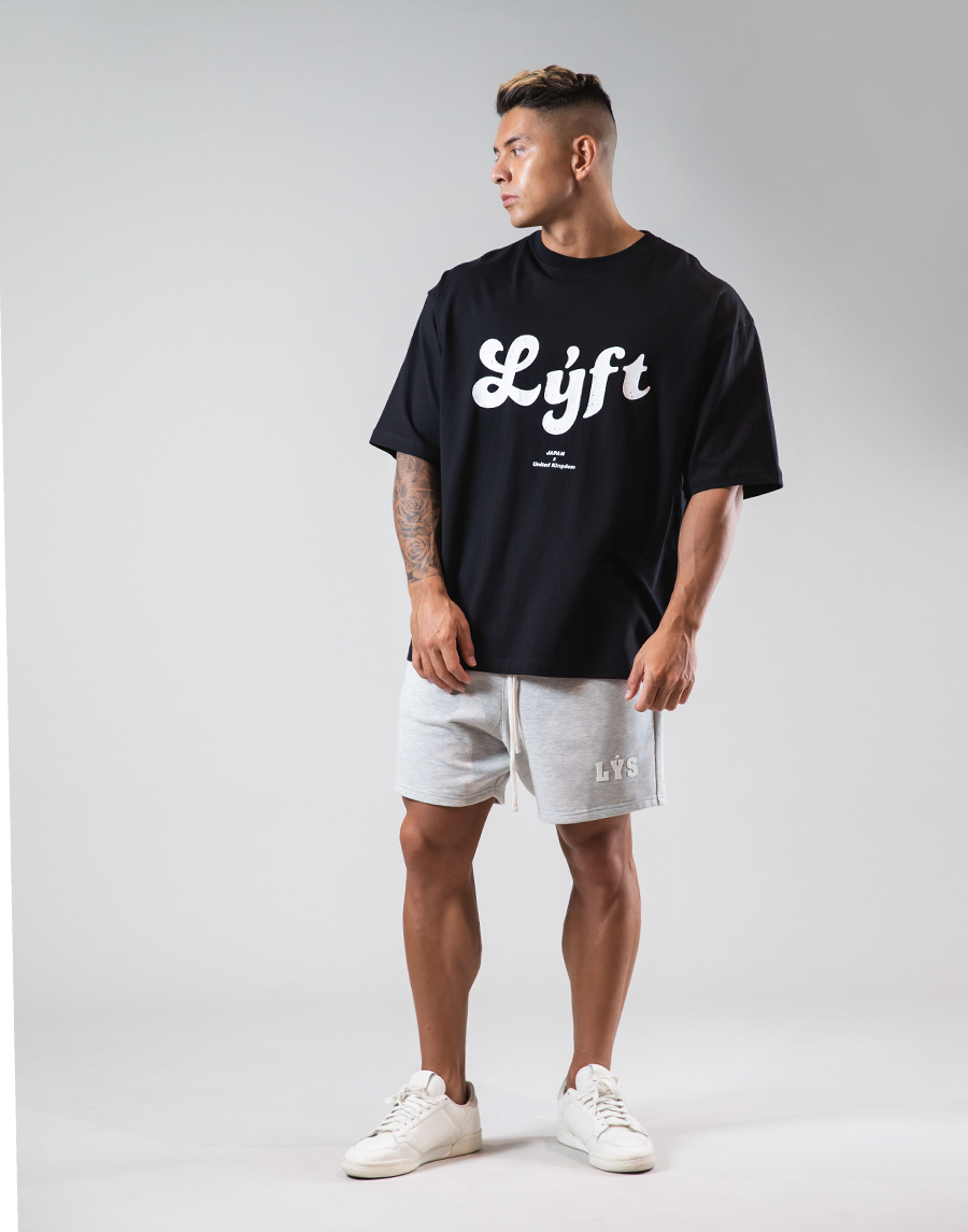 Old Logo Big T-Shirts "Wide Body" - Black