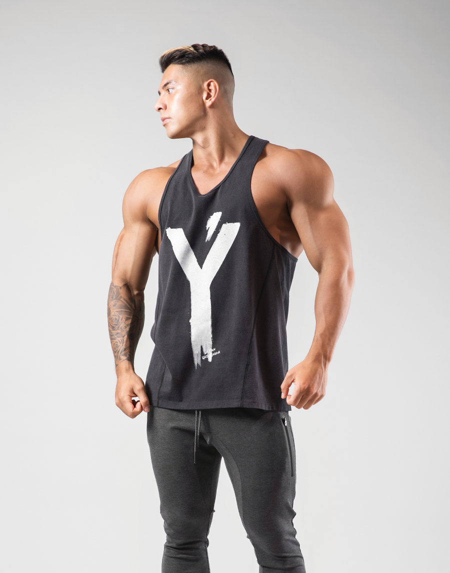 Brush Ý Vintage Training Tanktop - Black – LÝFT