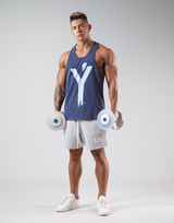 Brush Ý Vintage Training Tanktop - Navy