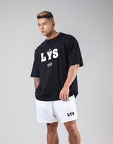 LÝS Logo Big T-Shirt "Wide Body" - Black