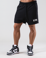 LÝS Logo Sweat Shorts - Black