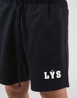 LÝS Logo Sweat Shorts - Black