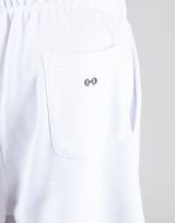 LÝS Logo Sweat Shorts - White