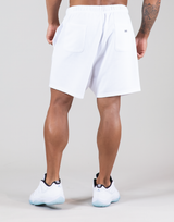 LÝS Logo Sweat Shorts - White