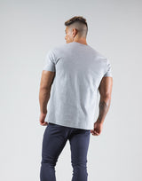 College Logo Standard T-Shirt - Grey