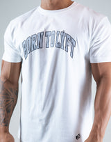 College Logo Standard T-Shirt - White