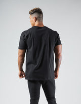 College Logo Standard T-Shirt - Black