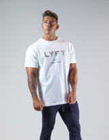 LÝFT Logo Standard T-Shirt - White