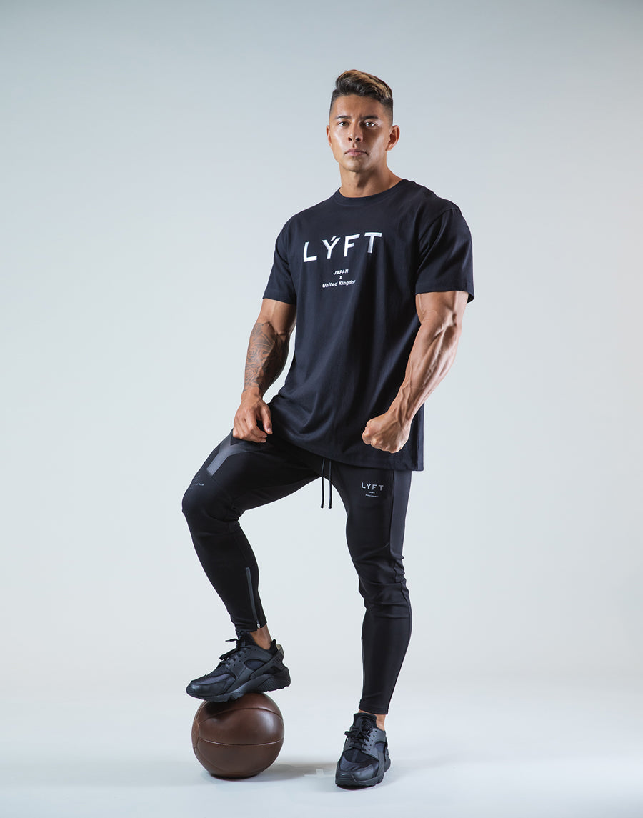 LÝFT Logo Standard T-Shirt - Black
