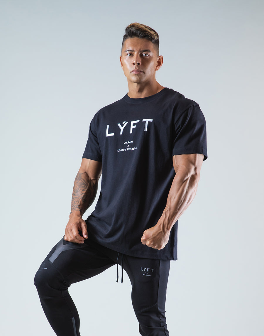 LÝFT Logo Standard T-Shirt - Black