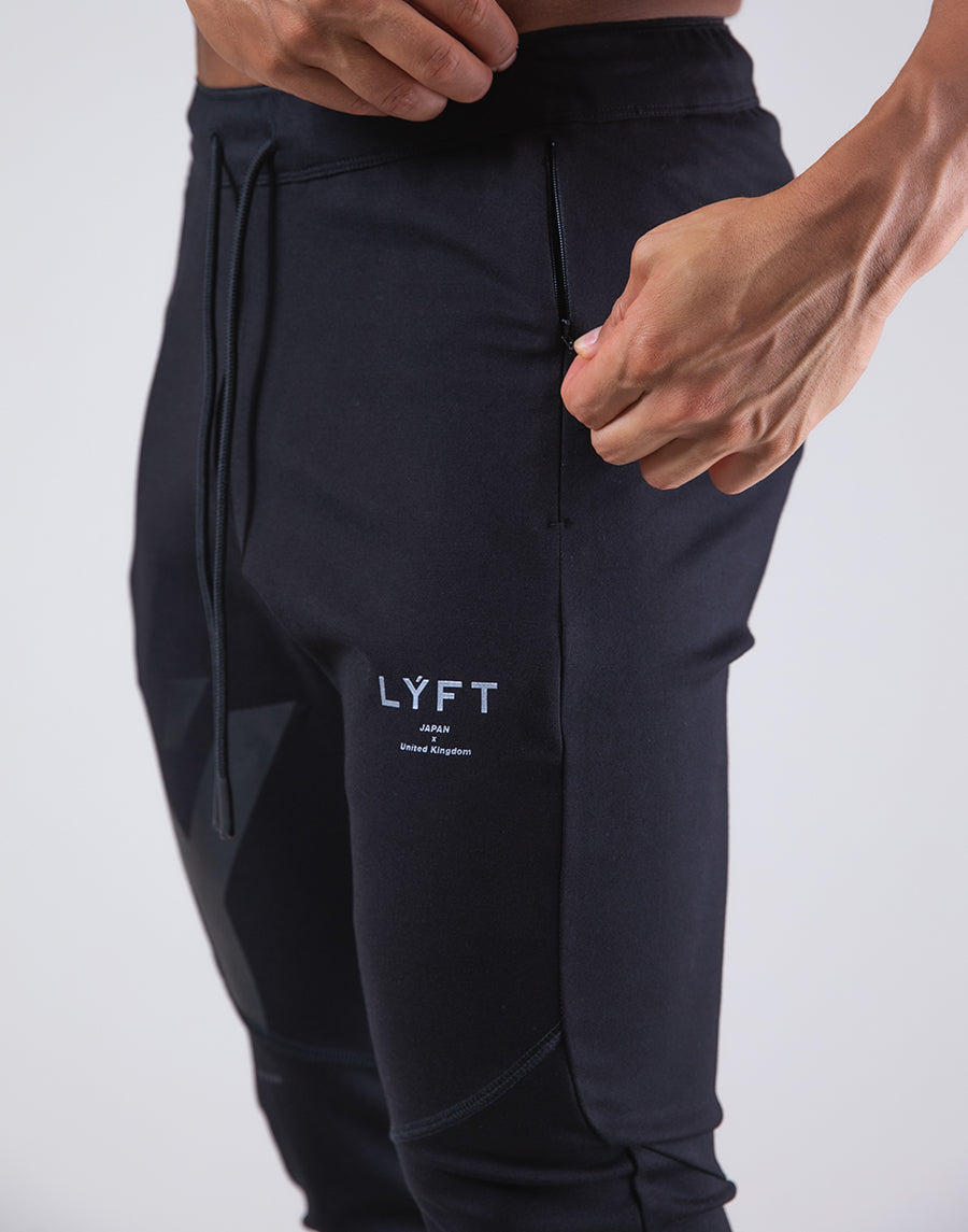 2Way Stretch Separate Pants 2 - Black