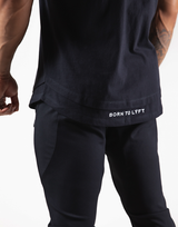 Layered Training Tanktop - Black