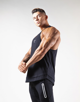 Layered Training Tanktop - Black