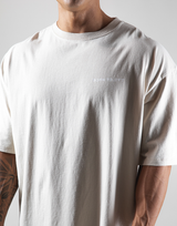 Back Message Vintage Big T-Shirt - Ivory