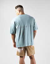 Back Message Vintage Big T-Shirt - Mint
