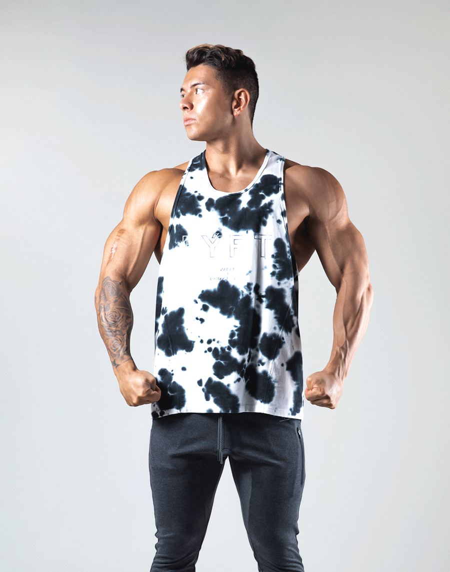 Tie Dye Training Tanktop - White – LÝFT